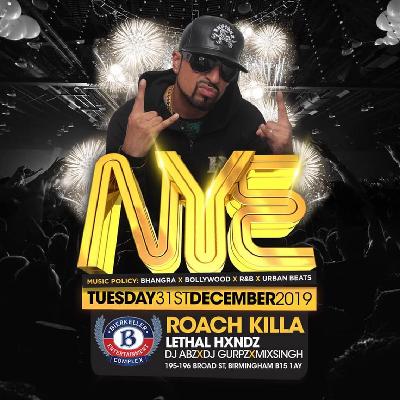 New years Eve 2019 -Roachkilla live at Bierkeller