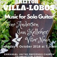 Heitor Villa-Lobos MUSIC FOR SOLO GUITAR at Emmanuel United Reformed Church
