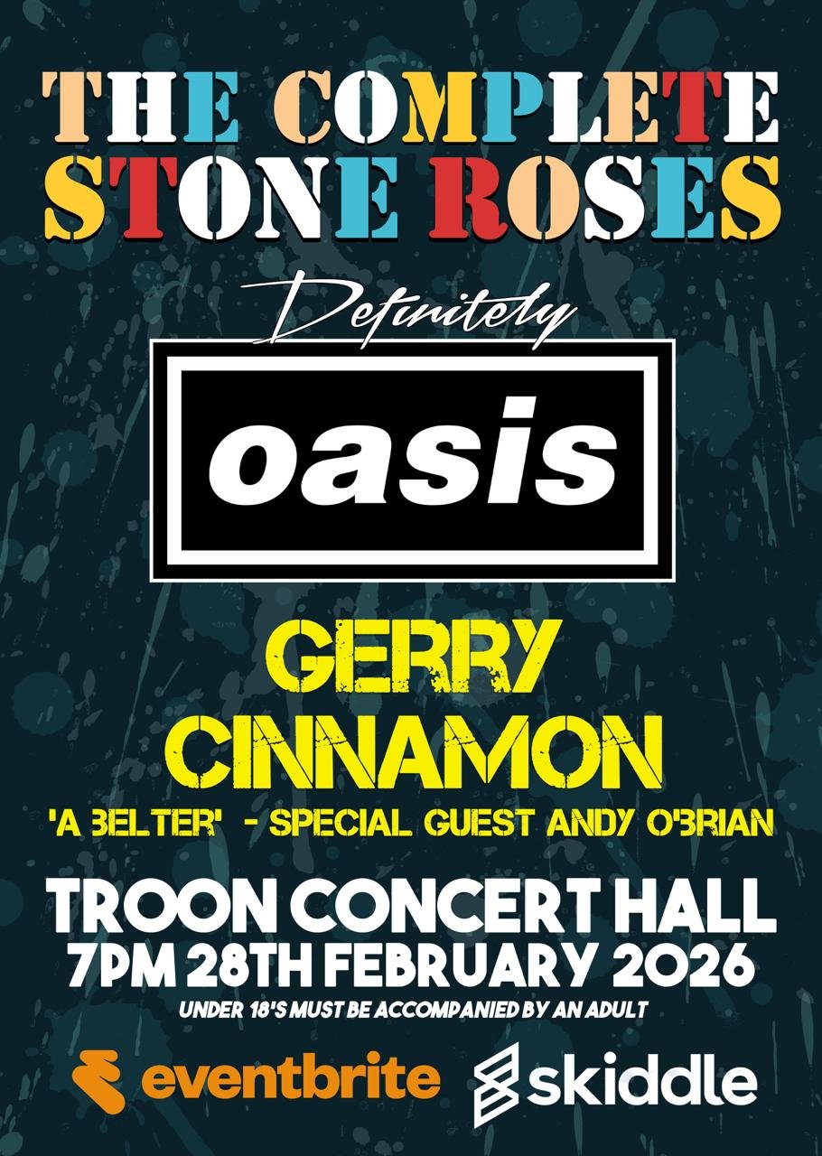 Definitely Oasis vs. The Complete Stone Roses + Special Guest