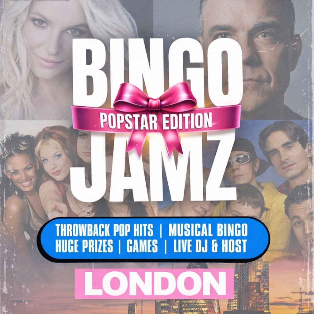 Bingo Jamz London | Popstar Edition - 4th April