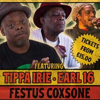 Tippa Irie / Coxsone / Earl 16 at the volks nightclub