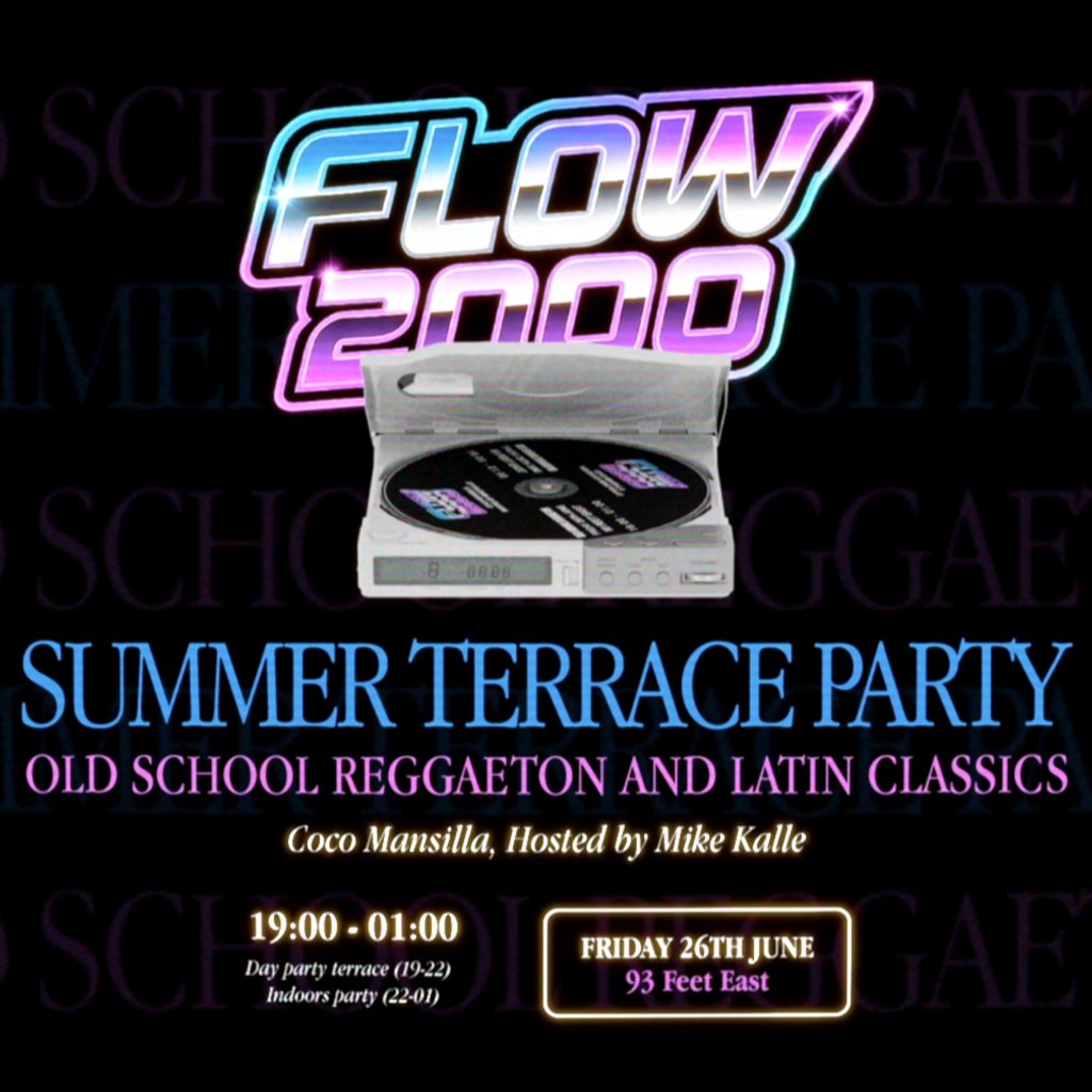 FLOW 2000 SUMMER PARTY - Old School Reggaeton & Latin Hits