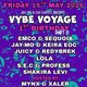 Vybe Voyage 1st Birthday - Brighton Leg Event Title Pic