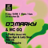 DJ Marky + MC GQ at 24 Kitchen Street
