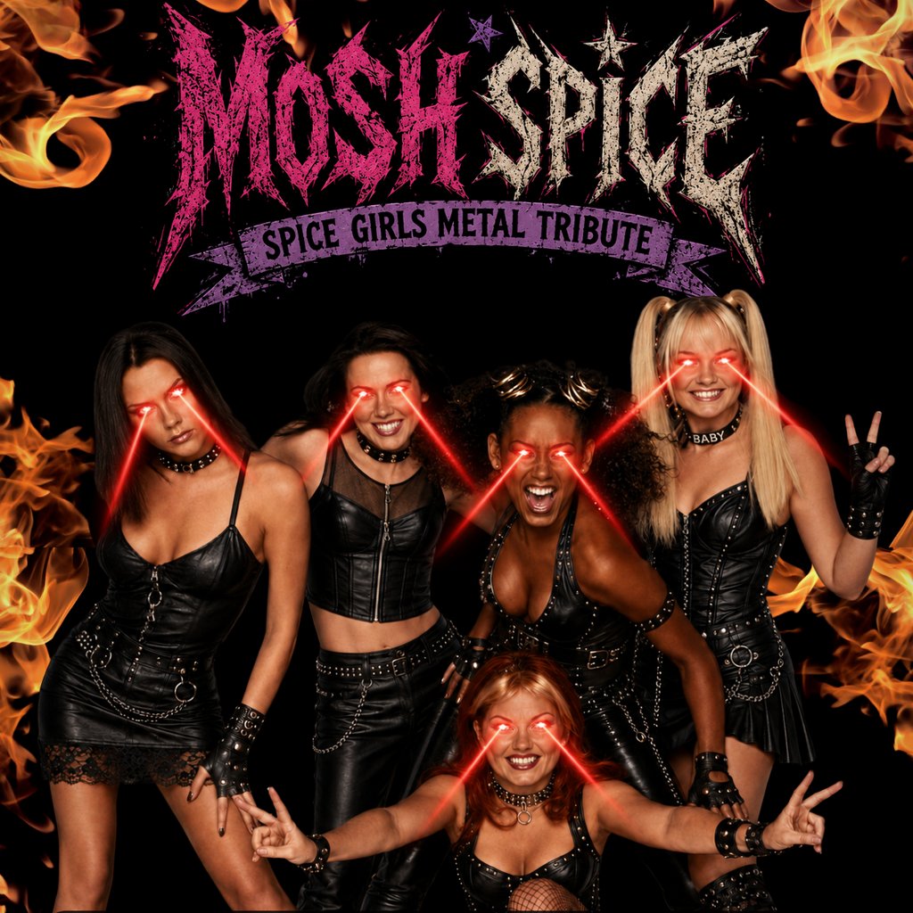 Mosh Spice (Spice Girls Metal Tribute) - Tunnels, Aberdeen