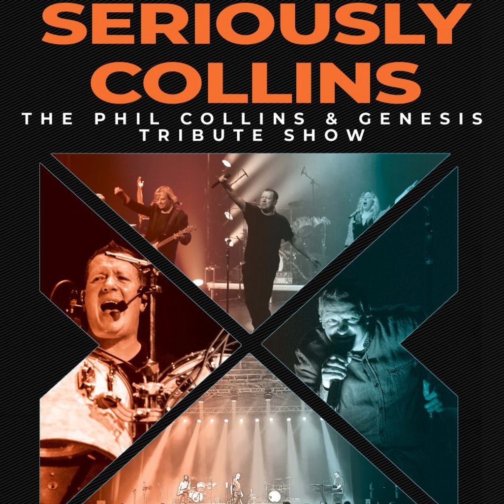 SERIOUSLY COLLINS 10 Piece Phil Collins/Genesis Tribute at Babbacombe Theatre, Torquay