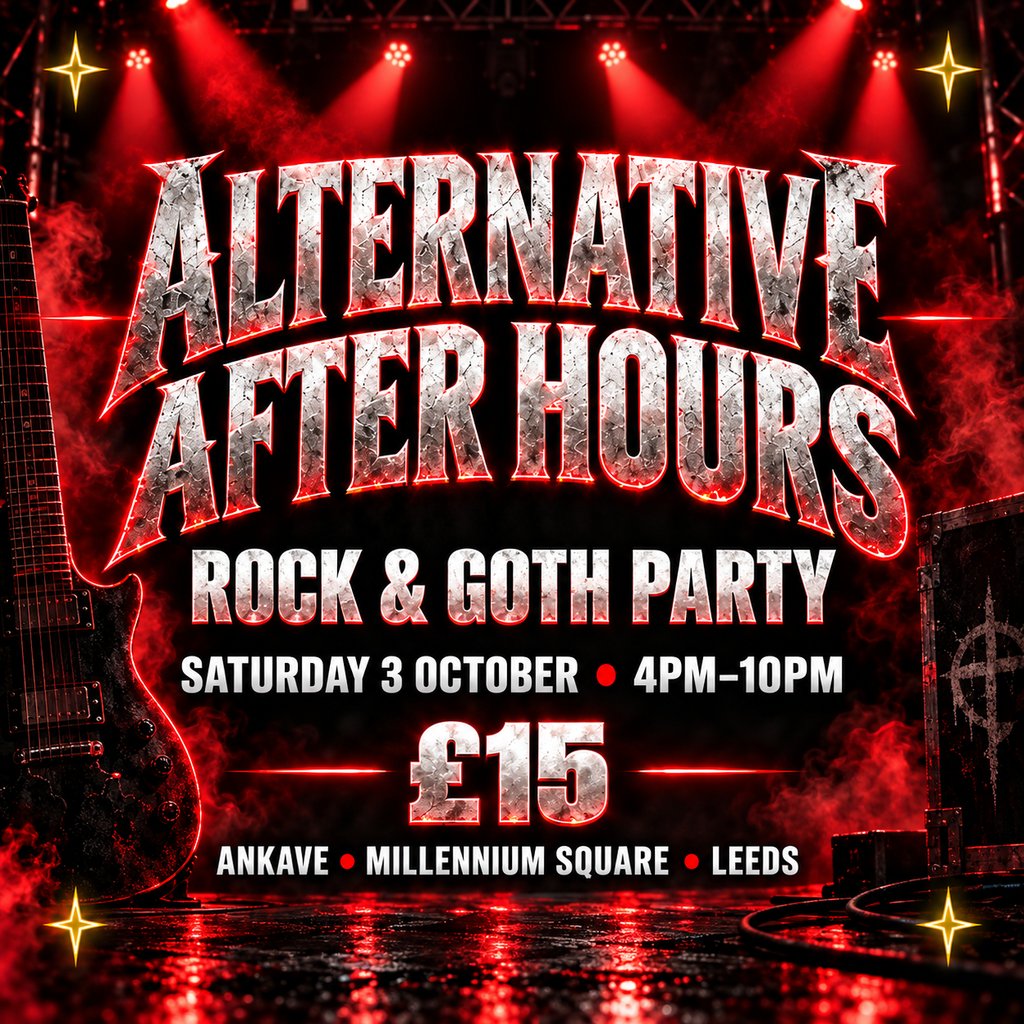 Alternative after hours: Rock & Goth party at ANKAVE at ANKAVE Coffee And Cocktails, Leeds
