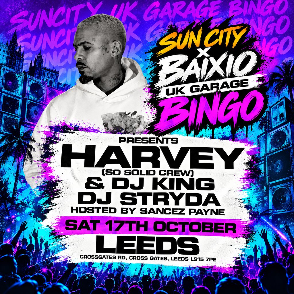 Sun city X Baixo UK Garage Bingo