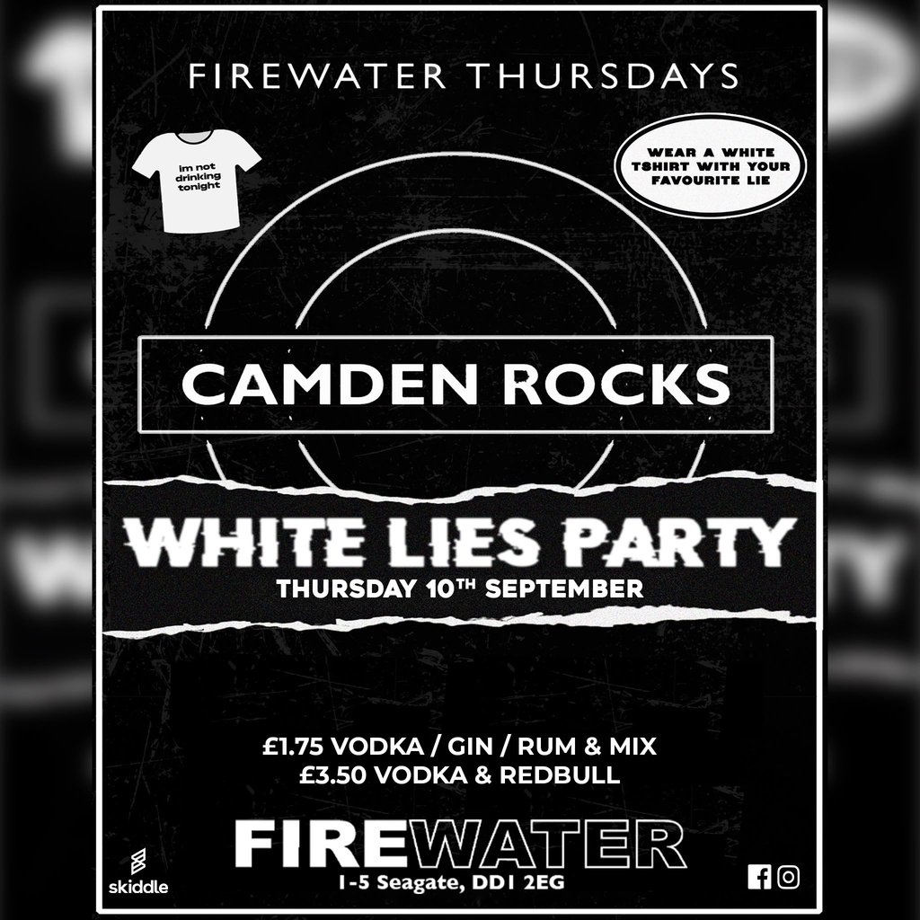 Freshers 2026 - White Lies