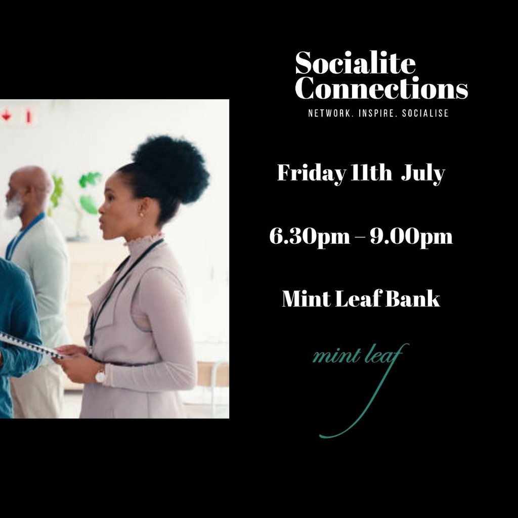 AI, Digital, Tech Networking & Elevator Pitch at Mint Leaf Bank