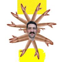 Here Comes Johnny Handshakes at Artista Cafe And Gallery