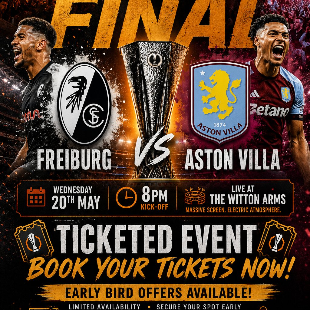 UEFA Europa Final Freiburg vs Aston Villa