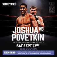 Anthony Joshua v Alexander Povetkin LIVE Broadcast at Bierkeller Liverpool