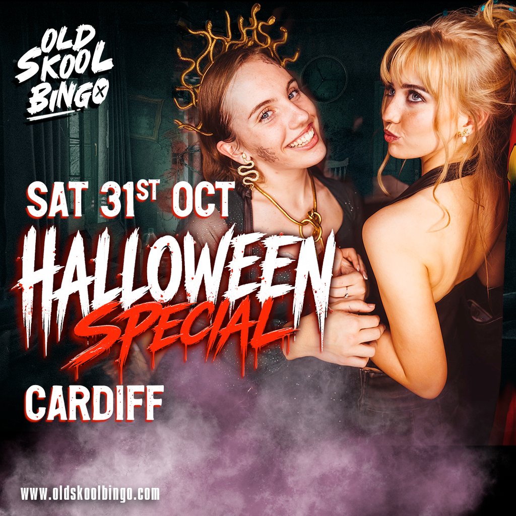 Old Skool Bingo Sat 31st Oct halloween Cardiff Special at District Cardiff, Cardiff