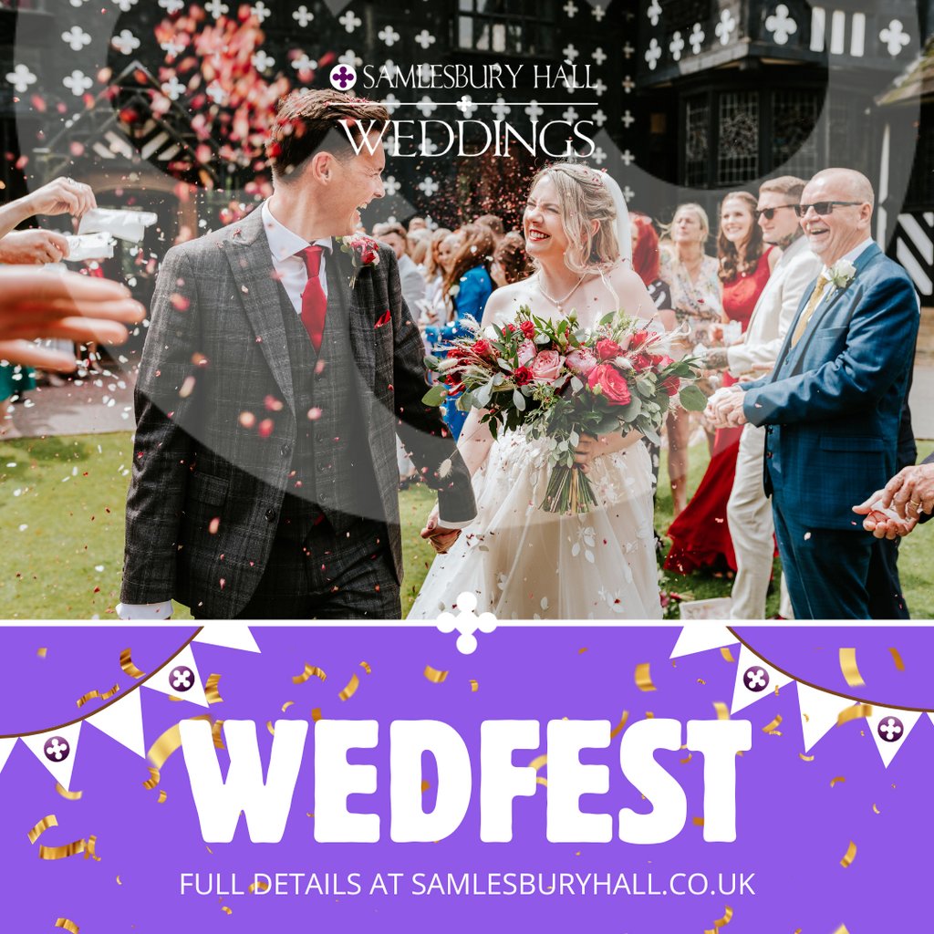 Wedfest at Samlesbury Hall, a wedding open day like no other