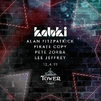 Kaluki tour feat Alan Fitzpatrick, Pirate Copy & Pete Zorba. at Tower