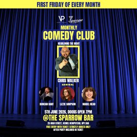 Sparrow Comedy Club #GlobalAmbitionz