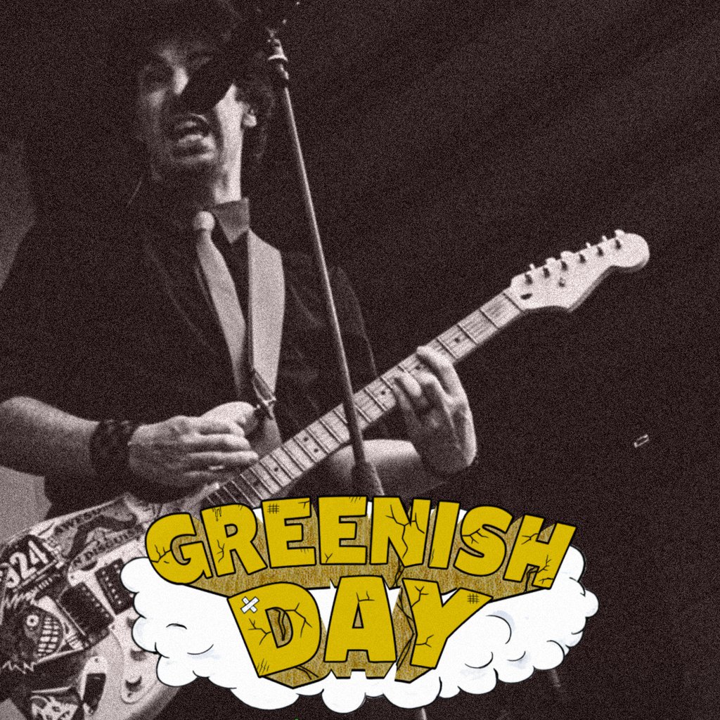 Greenish Day - A Tribute to Green Day - Torquay — gig artwork