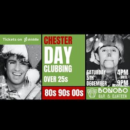 Throwback Masters Chester Over 25s Day Clubbing 80s 90s 00s
