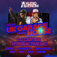 Audio Venom Presents Cartier /W Hyperactive Mc @ Trilogy Wycombe at Trilogy High Wycombe