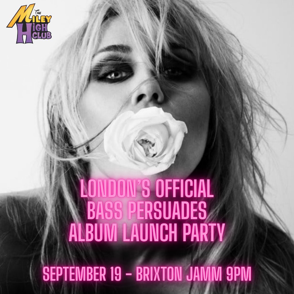 MILEY BASS PERSUADES - Album Launch Party