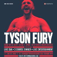 Tyson Fury - Live Q&A, 3 Course Dinner + Entertainment