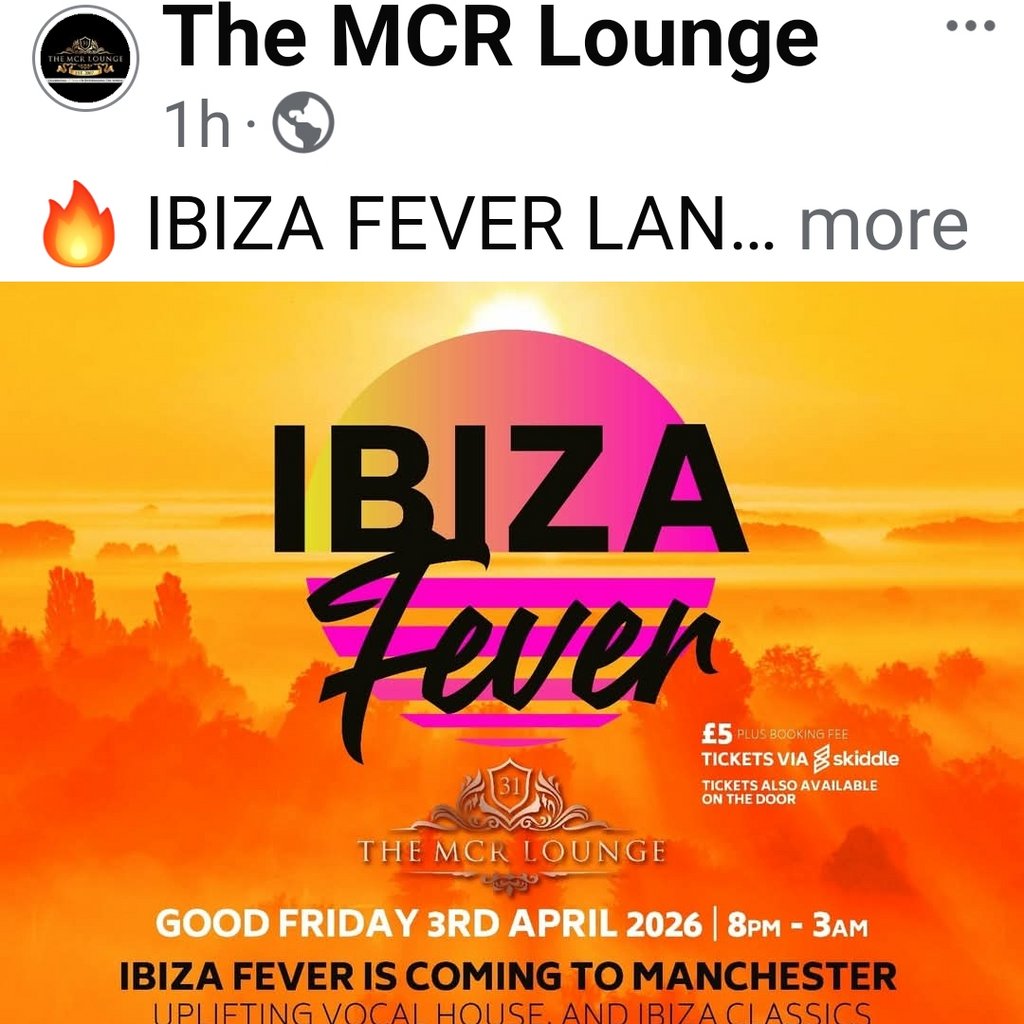 Ibiza Fever  MCR LOUNGE