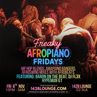 Freaky AfroPiano Fridays!!! at 142B Lounge Glasgow