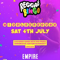 Reggae Bingo - Middlesborough - Sat 4th July