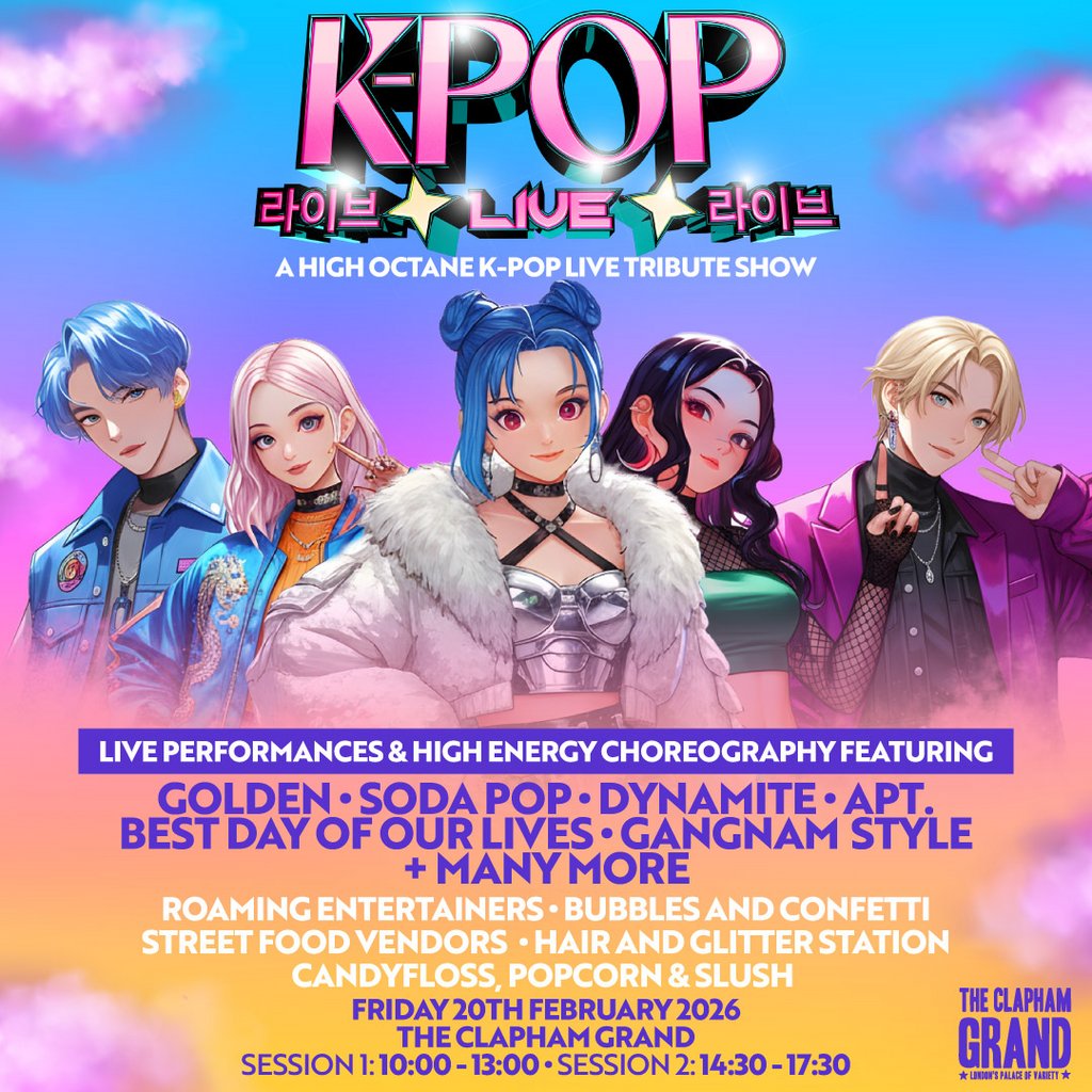 K-Pop Live | The Clapham Grand, London | SOLD OUT
