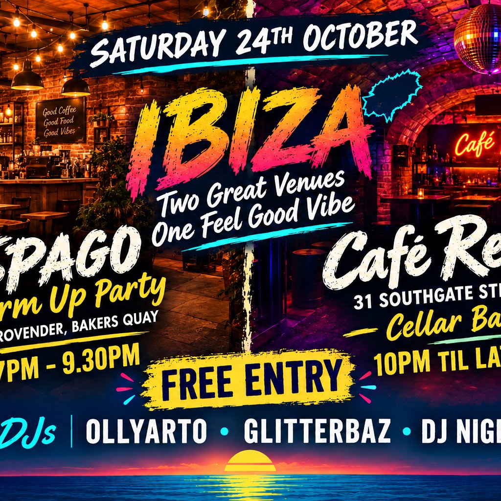 Ibiza In The Vault – Including Pre Party At Spago – 24th October
