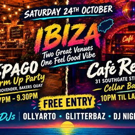 Ibiza In The Vault - Including Pre Party At Spago - 24th October