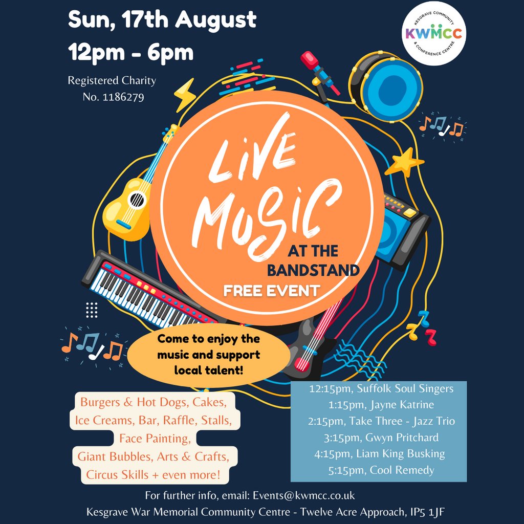 Live Music at the Bandstand 2025