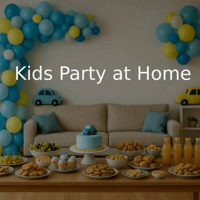 Host a Fun & Stress-Free Kids Birthday Party at Home in London