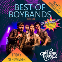 Best of Boy Bands 90's Tribute Night at The Botanic House