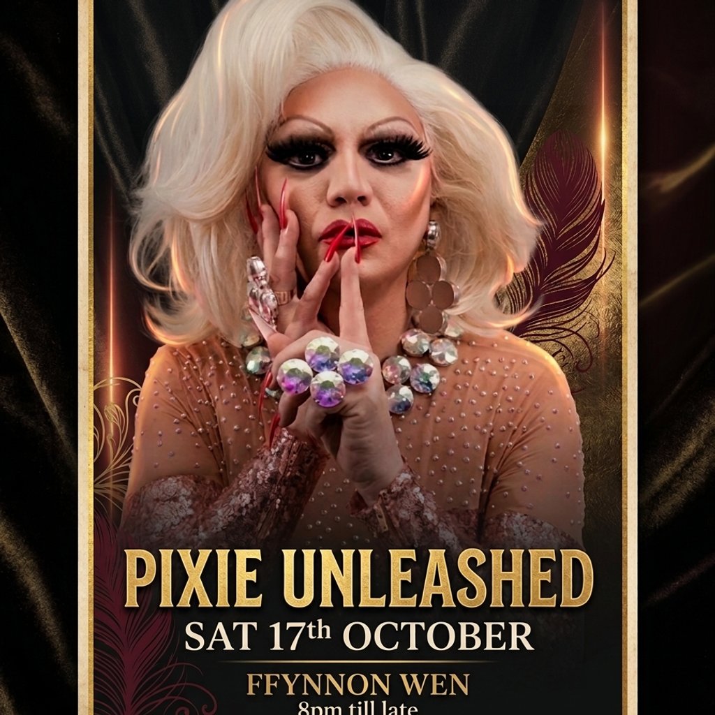 Pixie Unleashed - New Show! at Ffynnon Wen, Cardiff