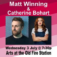 Matt Winning & Catherine Bohart at the Oxford Comedy Festival