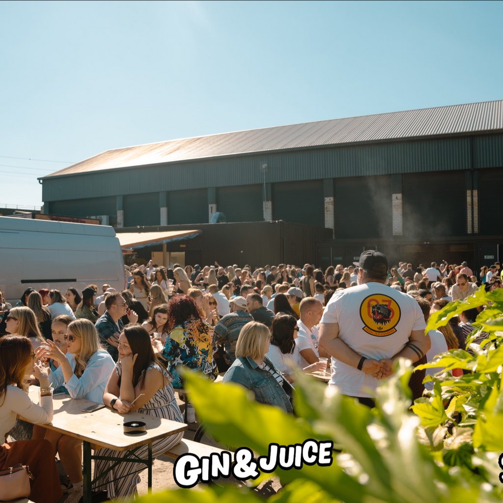 Venue Gin & Juice Old School HipHop Outdoor & Indoor Summer BBQ