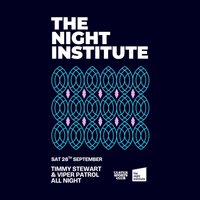 The Night Institute: September at Ulster Sports Club at Ulster Sports Club