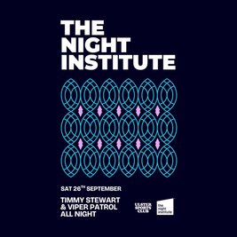 The Night Institute: September at Ulster Sports Club