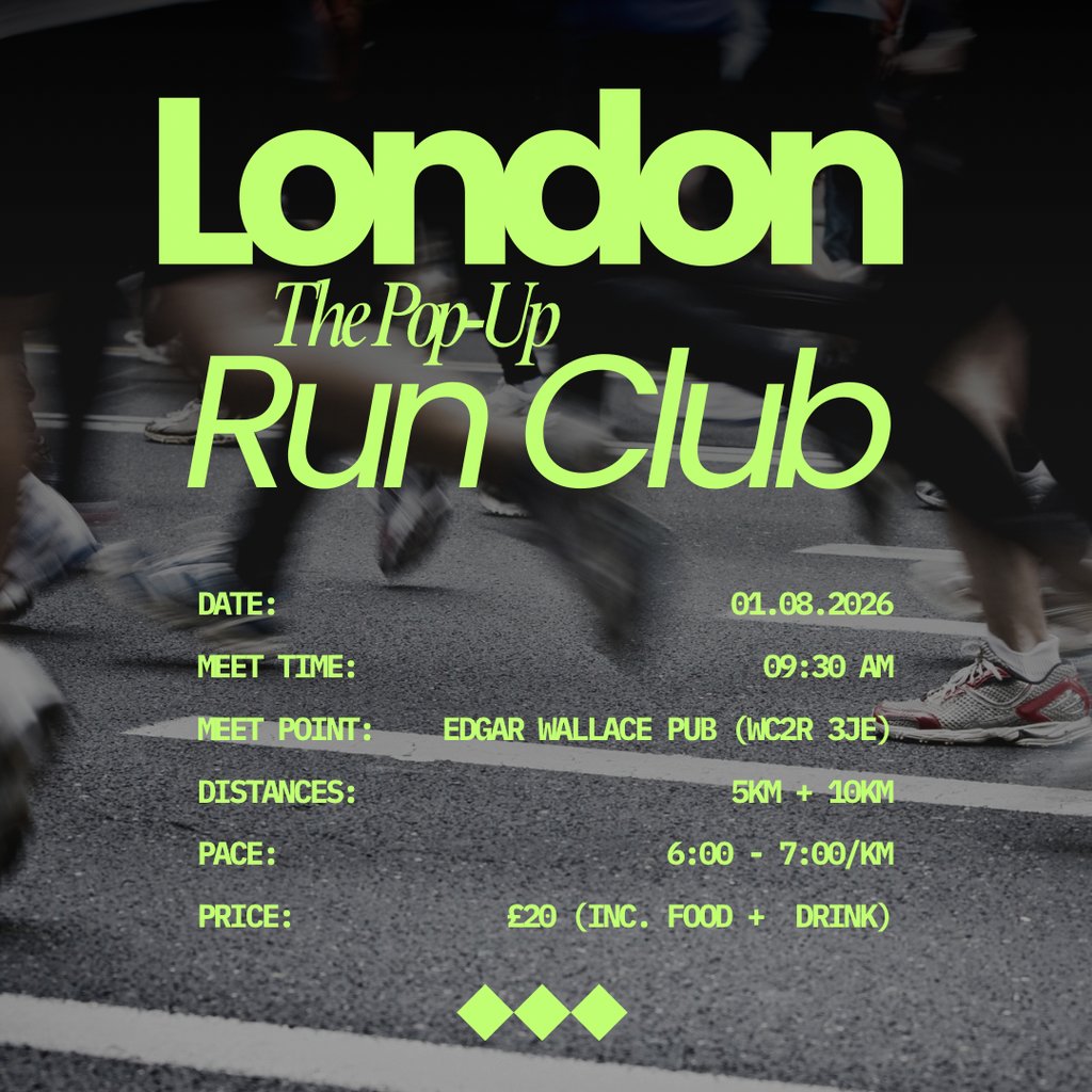 London Pop-Up Run Club