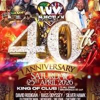 Luv Injection 40th Anniversary at King Of Clubs Birmingham