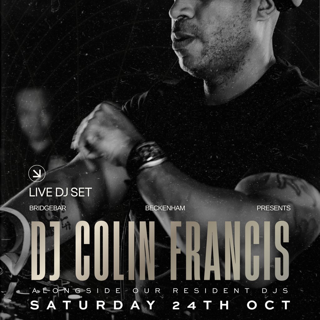 DJ Colin Francis at Bridgebar at Bridgebar Beckenham