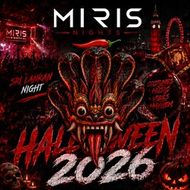 MIRIS NIGHTS presents Sri Lankan Halloween 2026