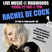 Rachel de Cock Live @ Marwoods at The Marwood