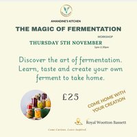 The magic of fermention workshop at The Little Gem