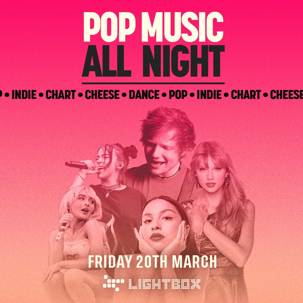 [FREE TICKETS] Pop All Night @ Fire & Lightbox