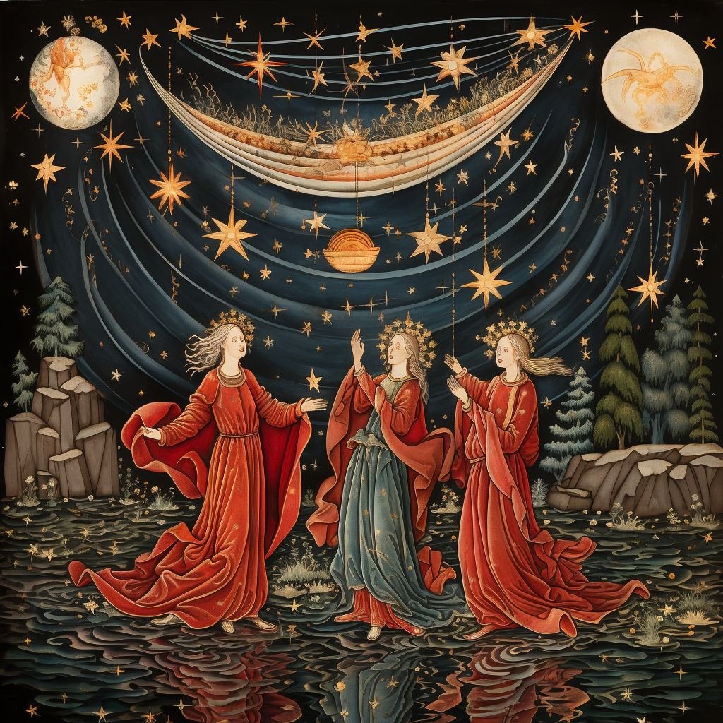 A Ceremony of Carols by B. Britten, Taverner & Pärt