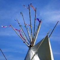 Tipi & Lotus Tent Hire at Shrewsbury Folk Festival