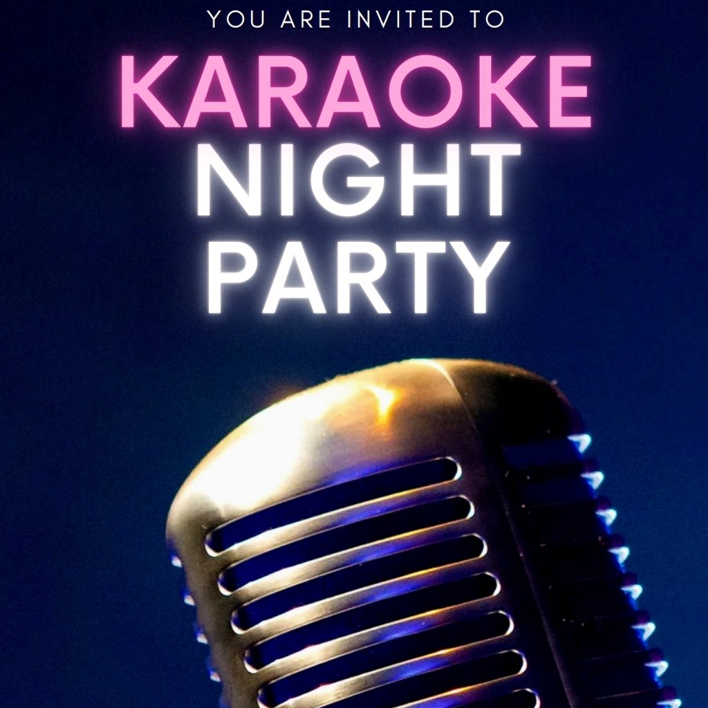 Karaoke party night